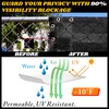 Royal Shade 5' x 12' Black Fence Privacy Screen Windscreen