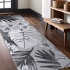 LuuL Home Floral Indoor Outdoor Runner Rugs 2x7 Entryway Rug,