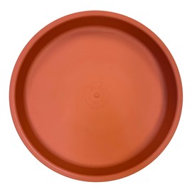 Erva Bird Bath Plastic Dish - Terra Cotta (D14CL)
