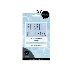 Oh K Bubble Sheet Mask, Deep Cleansing & Refreshing Oxygen Facial Mask for All Skin Types, Foaming Skincare Sheet with Detoxifying Bubbles – Fresh Scent – 0.8 oz – Unisex- 1 Pc