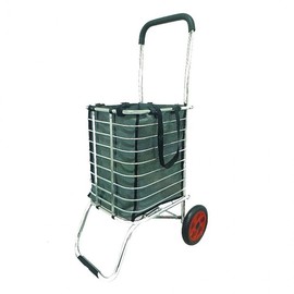 Versatile Aluminum Hand Cart & Shopping Trolley with Camping Box Detachable Type