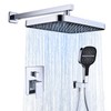 Luxury 13 Inch Rain Shower System，High Pressure Shower Heads with