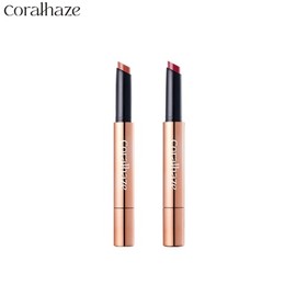 CORALHAZE Volumizing Lip Fondue 2g*2ea, Color 1#$%Color 2:004 Lavish-002 Lenient