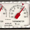 GRUS GRS104M Precision Temperature and Hygrometer for Tabletop Museums Made