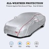 10-Layer Waterproof Car Cover– All Weather Full Exterior Vehicle Cover