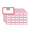 500 Pcs Legal Exhibit Label Stickers - 0.875 x 1.5