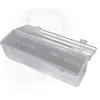 Cling Film Dispenser and Cutter Wrap Dispenser, Refillable Plastic Wrap