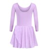 Trudge Children's Ballet Dress Set for Girls, Cotton, Short-Sleeve/Long-Sleeve Ballet