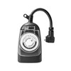 24 Hour Mechanical Outdoor Timer for Lights – 15A /