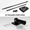 UD_G128 Combo Pack: Flag Pole 6 FT Black Tangle Free