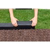Marble Stone Effect 30x10x12cm Stomp Garden Edging Bricks, Recycled Rubber-