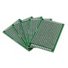 MakerMind 5x Double-sided Perforated Grid Board 4 x 6 cm