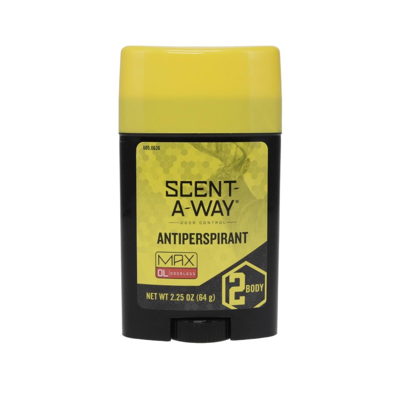 Hunters Specialties Scent-A-Way MAX Odorless Antiperspirant for Hunters, Trappers, Anglers,