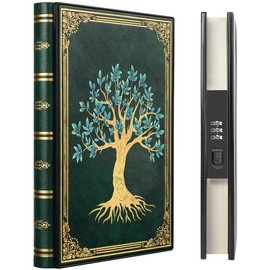 ZXHQ Luxury Diary with Lock, 180° Flat Design, A5 Notebook for Adults, Men, Women, Girls, 220 Pages 120gsm Paper, Size A5 (15.9 × 21.5 cm), Dark Green