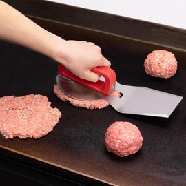 Presto Smashula 09516 Stainless Steel Burger Press and Spatula