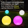 Solar Floating Ball Pool Light IP68 Water Resistant Brightness Adjustment