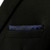 [S&W SHLAX & WING] Men's Tie Set Black Dark Blue