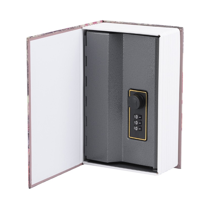 Creative Book Safe Box Money Jewelry Collection Storage Case with
