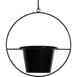 Plant Hanger 6 Inch Hanging Planter Plant Holders Modern Pot Hanger Wall Planters Indoor Hanging Metal Planter