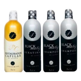 Jehesmipa Shampoo, Keratina Y Restaurador Jehesmipa Original 4 Pzas