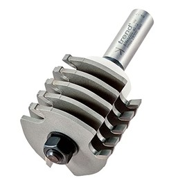 Trend Professional Comb Jointer Set Router Bit, 1/2 Inch Shank, 47.6mm Cut Diameter & 28mm Cut Length, 876X1/2TC