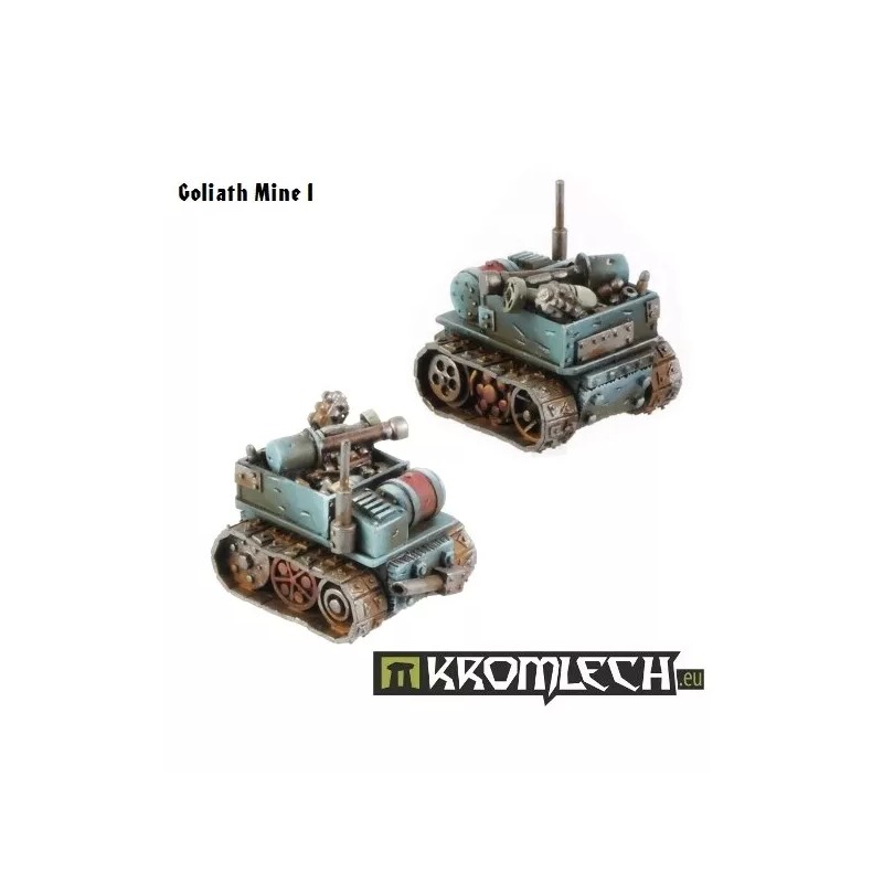 Wargame Exclusive Kromlech Raging Heroes Ork Operator & Goliath Mine