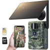 Bigfoot cameras Live Streaming 4g Trail Camera w/Solar panel, EiotSims,