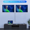 HDMI Extender Splitter Over Cat6/7 up to 100M(328fts), 4K@30Hz HDMI