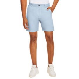 PULI Mens Golf Shorts 7 Inch Inseam Business Dress Casual Stretch Work Hiking Quick Dry
