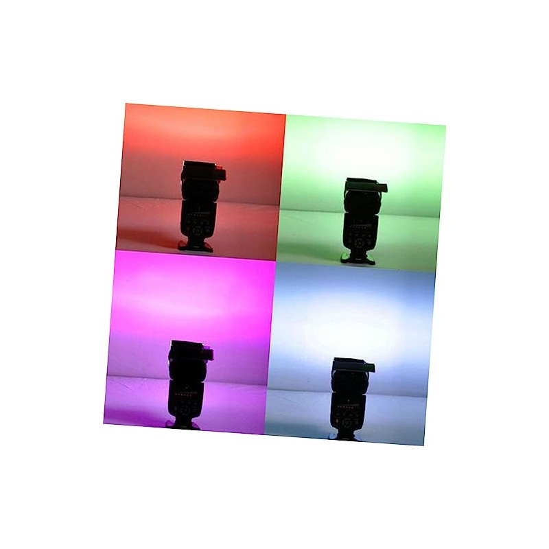 jojofuny Flash Gel Filter Kit for Lighting Effects for Photography