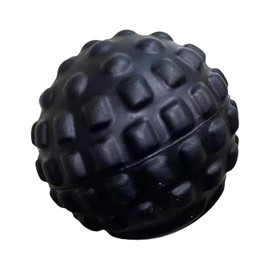 perfeclan Massage Ball Roller Bewegung elastisch für Frauen Männer kompakte Ausrüstung Fasziitis Ball Massagel Roller für Rückenfußhals Sportarten, Schwarz