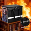 Fireproof Comic Book Storage Box - Holds 140+ Comics, Organizer