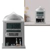 Digital Azan Mosque Prayer Clock Calendar Alarm Clock Multifunction Muslim