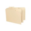 Smead Interior File Folder, 1/3-Cut Tab, Letter Size, Manila, 100