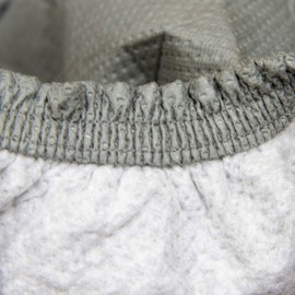 5 Layer Semi Custom Fit Truck Full Car Cover for Toyota Hilux 2018-2025 Crew Cab Pickup 4-Door Short Bed, All Weather Protection Breathable Dust Scratch, Dust, Snow Shield