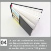 Cuaderno Dibujo Diario Libreta Sketchbook Pinturas 44 Hojas Color Negro