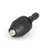 Domary Keyless Drill Bit Chuck Converter 0.3-3mm Hex Shank Adapter