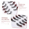 Healeved Natural Durable Eyelash Extensions 5 Pairs Lash Clusters for
