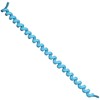 Rehabilitation Advantage Curly No-Tie Shoelaces, Teal