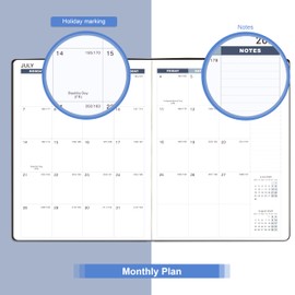 2025 Weekly Appointment Book & Planner - Daily Hourly Planner 2025 with 15-Minute Interval, January 2025 - December 2025, 8.5" x 11", Achieve Your Goals & Improve Productivity - Black