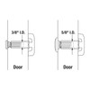 Prime-Line S 5084 Fixed Door Viewer Privacy Cover, 1-5/8 In.