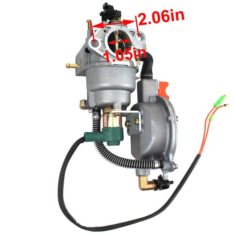 Dual Fuel Carburetor for Honda GX340 GX390 LPG NG 188F