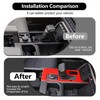HAPPYHORSE Central Control Gear Shift Panel Trim Cover Compatible with