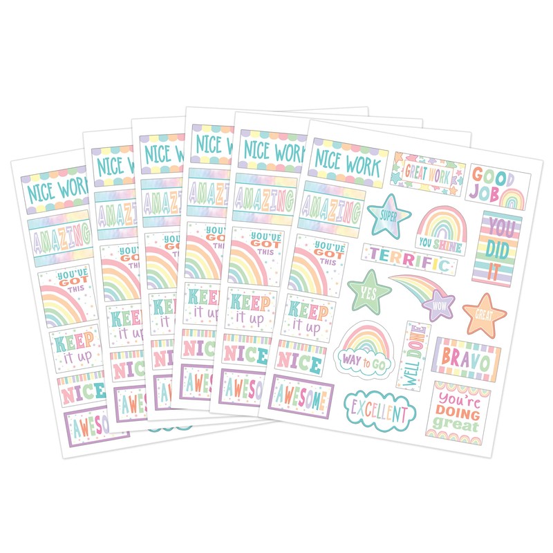 Teacher Created Resources Pastel Pop Stickers