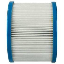 vhbw 3 x Filter Cartridge Compatible with Arebos 24 V 70 W Pool - Replacement Filter Blue White