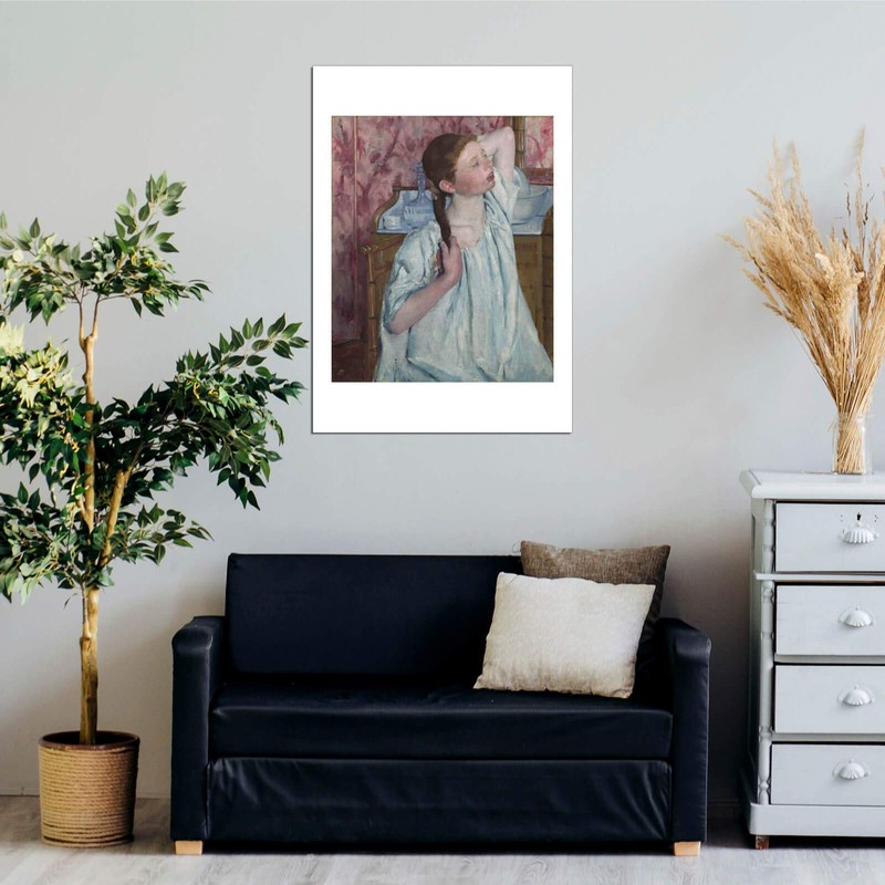 Spiffing Prints Mary Cassatt - Girl Arranging Her Hair