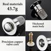 Pack of 2 Stainless Steel Floor Drain Strainer, Stainless Steel
