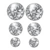 Fun Express 9" - 16" Disco Ball Party Cardstock Wall