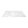 Marbet Design DESIGN 3D Wall Panels, Polystyrene Panels, White, 96