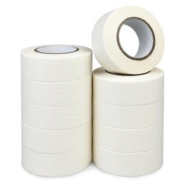 TAOBWN 10 Rolls Masking Tape for Painting 25mm x 20M White Multi-Surface Premium Painting Tape Decorators Tape Painters Tape for Indoor Painting DIY Crafts Use, Medium Adhesion No Residue